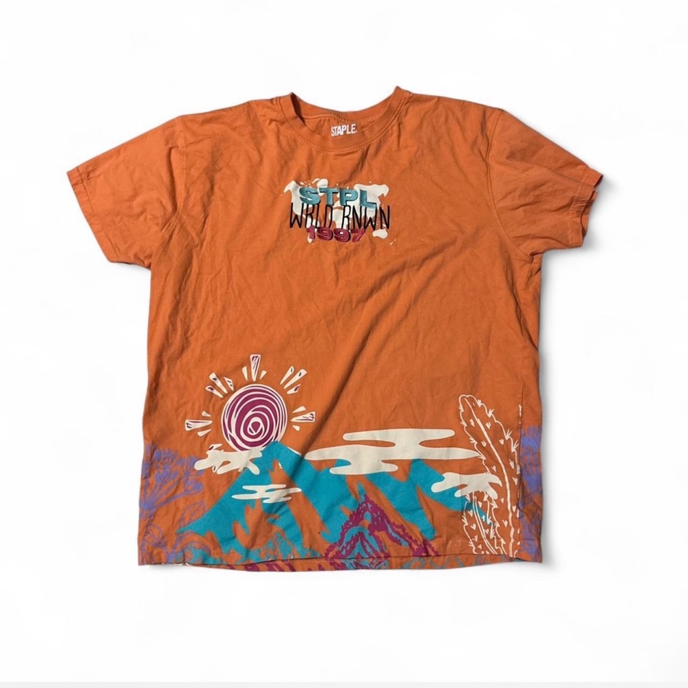 Vintage Staple orange wilderness 1997 graphic